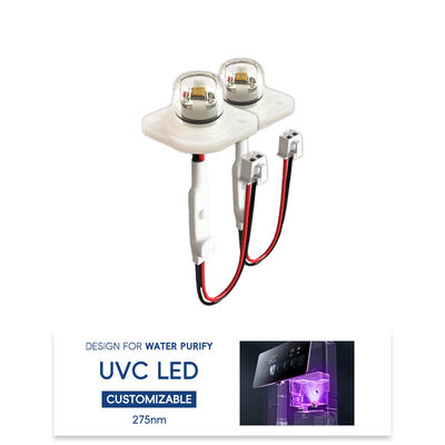 Υψηλής Απόδοσης ECO Τιμή UV UV-C DC12V UVC 275nm LED Module 0.5W 40mA IP68 DC24V Καθαρισμός Νερού Αέρα 6-10mW