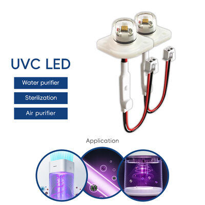 Υψηλής Απόδοσης ECO Τιμή UV UV-C DC12V UVC 275nm LED Module 0.5W 40mA IP68 DC24V Καθαρισμός Νερού Αέρα 6-10mW
