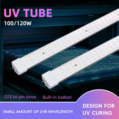 365Nm UV Tube 310Nm Uvb Uva 10 προς 1 αναλογία Φωτήρα μαυρίσματος Tube 100W 120W υδράργυρος Αντικατάσταση σωλήνα πιστοποιημένο ISO9001 CE EMC LVD