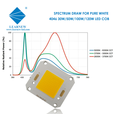 40X46MM Μέγεθος Cob Led Chip 4046 5500k Σχεδιασμός ιδανικό για φωτισμό πλημμύρας 100w