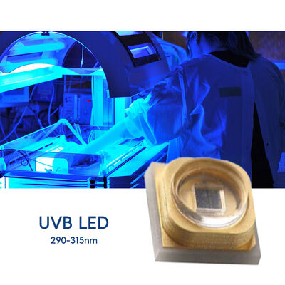 3W 3535 Σειρά 290-315nm Προσαρμοσμένο UVB LED για Φωτόμετρο, Σκλήρυνση και Ιατρική Θεραπεία Επίστρωσης