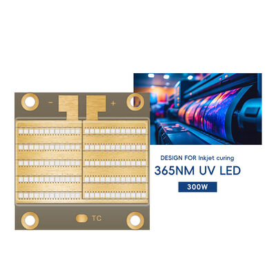 Τρίτο Τυπωτή 3D Προσαρμοσμένο 200w 3535 σειρά 365nm 385nm 395nm High Power UVA LED
