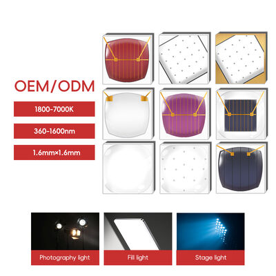 LEARNEW Τσιπ LED Υψηλής Ισχύος 2W/3W 1800K-7000K Προσαρμόσιμη Θερμοκρασία Χρώματος 2.8-3.4V Γωνία Θέασης 120° Σταθερό Ρεύμα