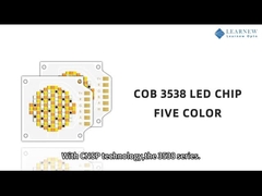 Πέντε χρώματα Led Cob Chip Dimmable 350w Rgbcw Hight Cri 90ra Ncsp Τεχνολογία για φωτισμό σκηνής